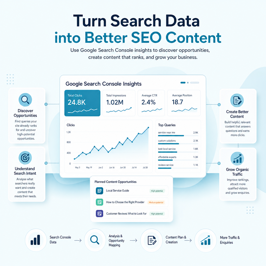 Why Search Console data is valuable for content planning