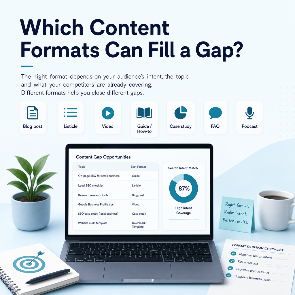 Which Content Formats Can Fill a Gap?