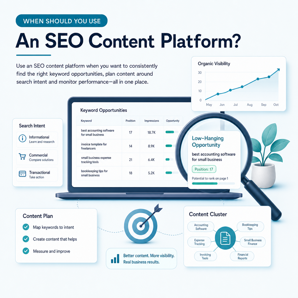 When Should You Use an SEO Content Platform?