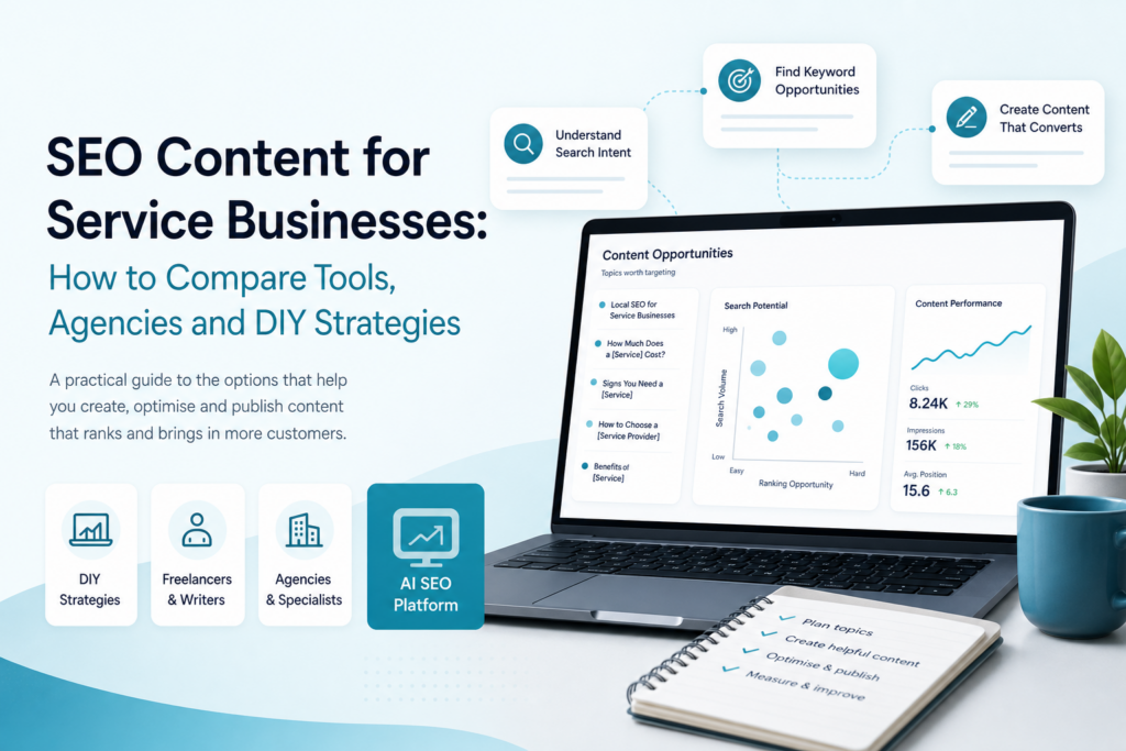 SEo content for service businesses