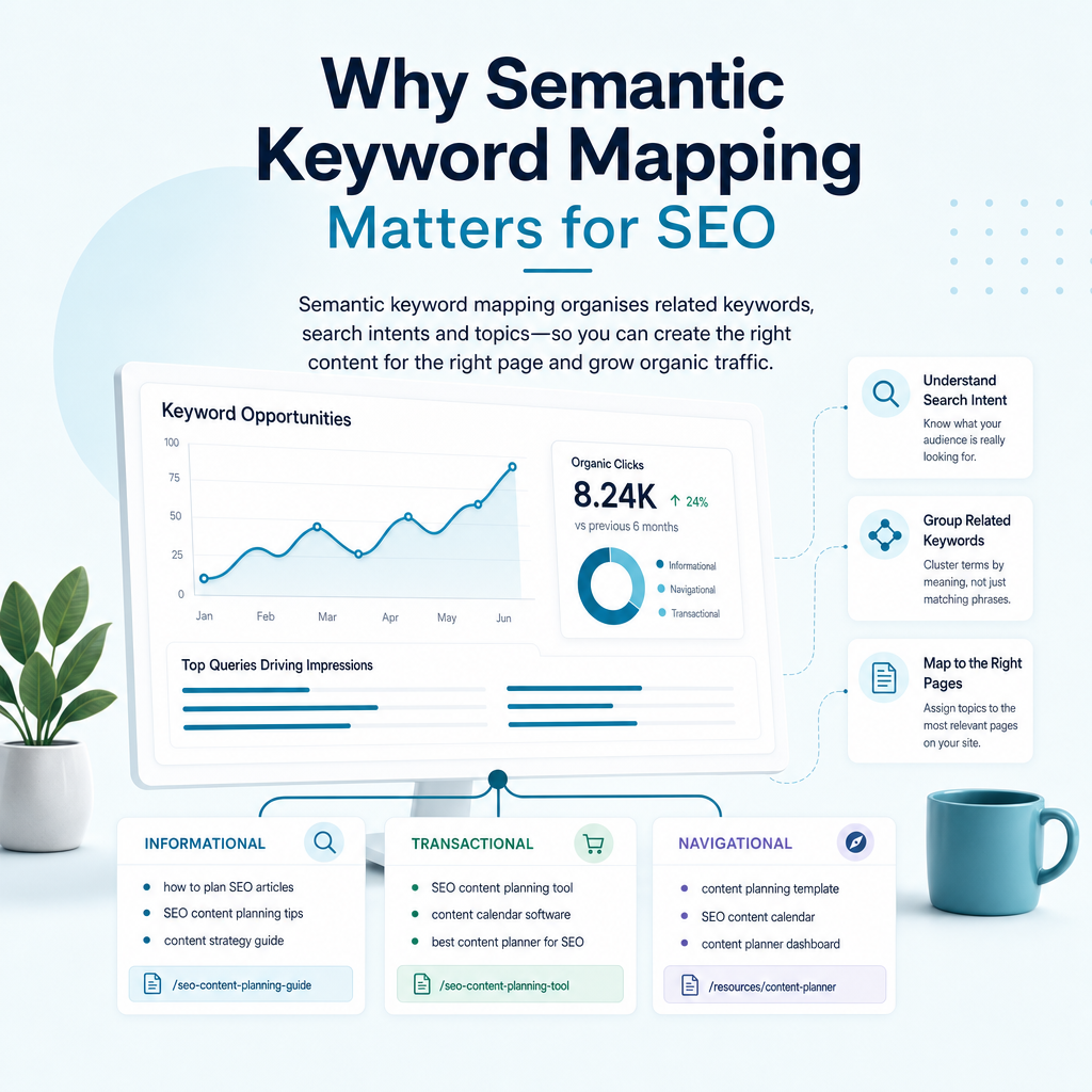 Why Semantic Keyword Mapping Matters for SEO