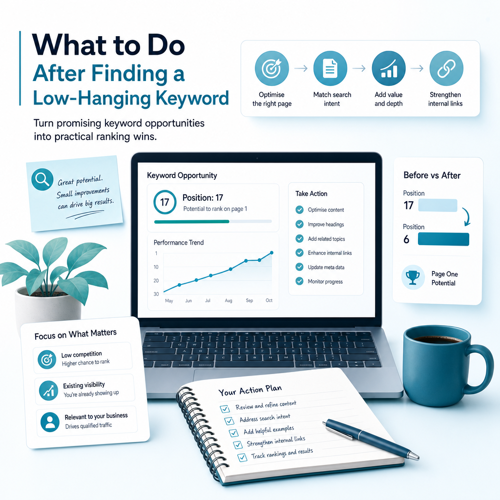 What to Do After Finding a Low-Hanging Keyword