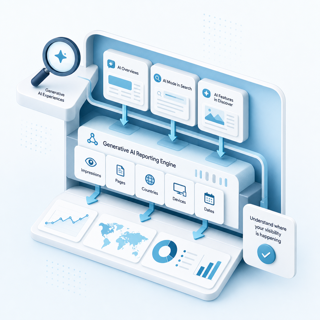 What AI searches in Google Search Console can show you