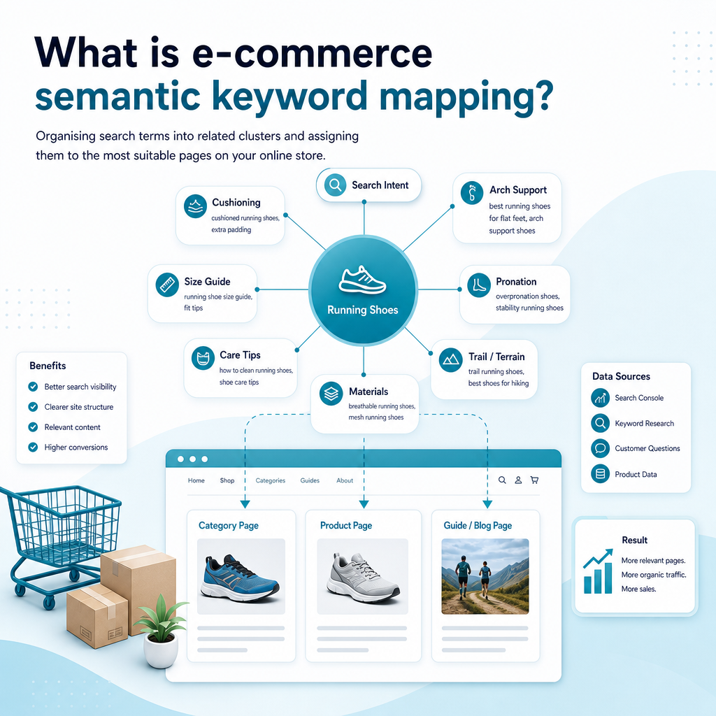What is e-commerce semantic keyword mapping?