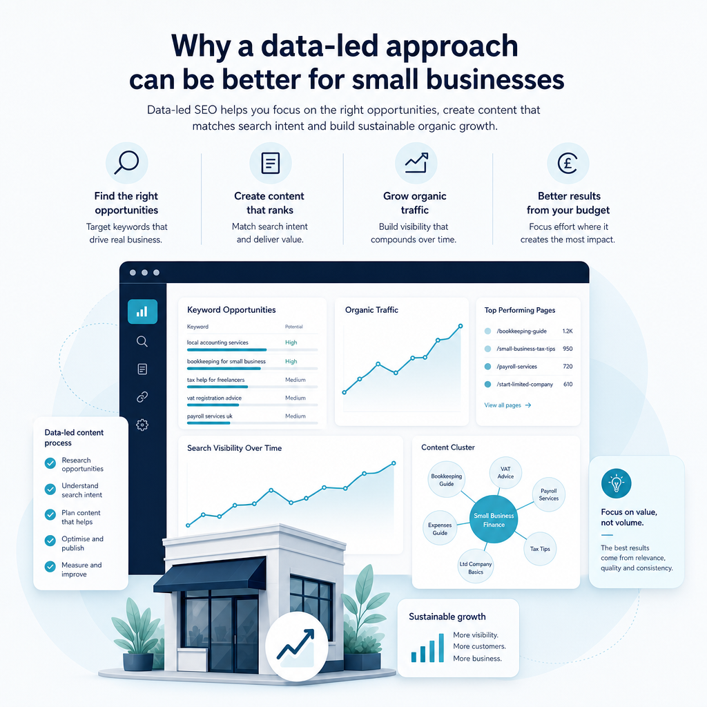 Why a data-led approach can be better for small businesses