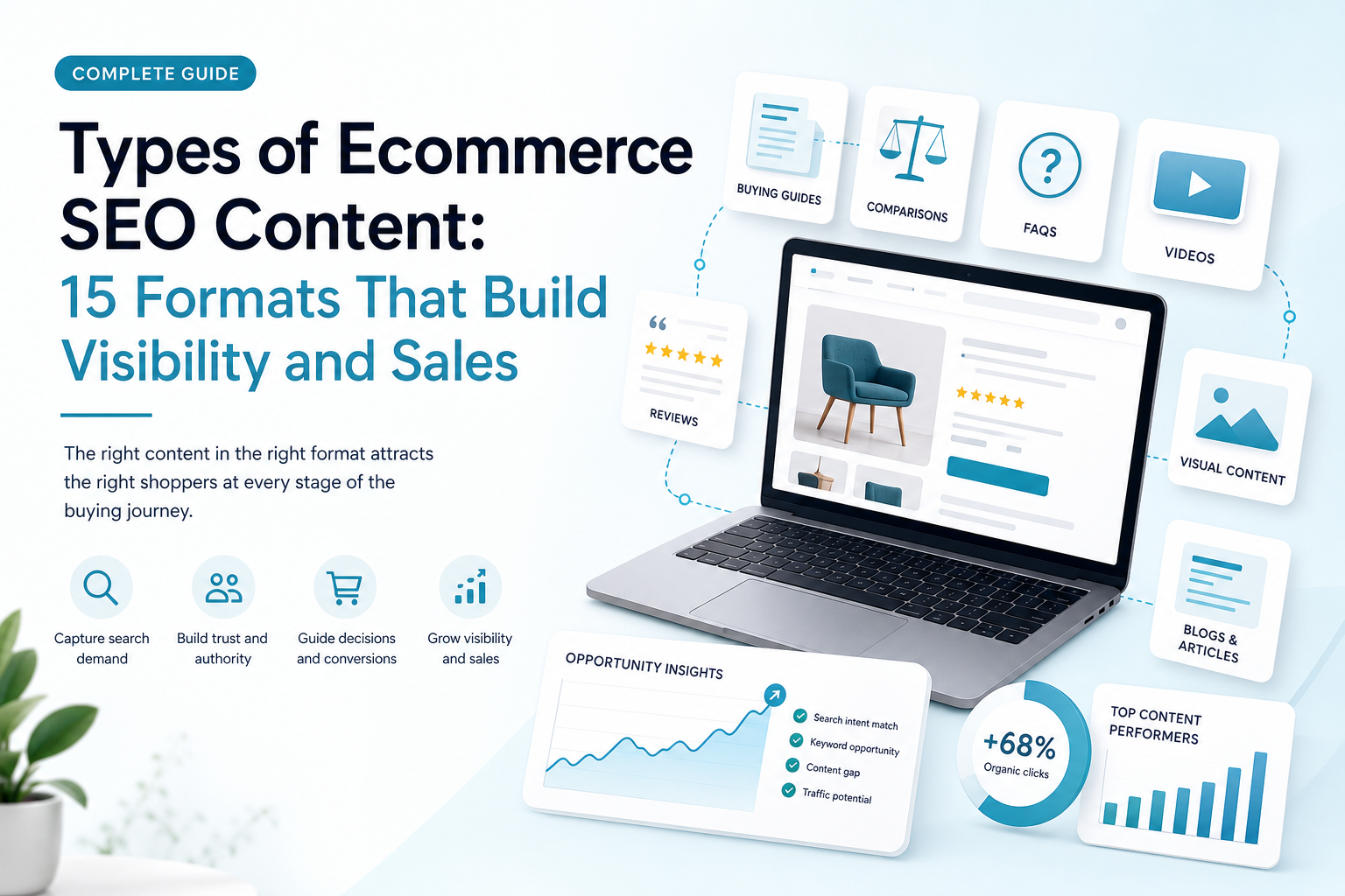 types of ecommerce seo content