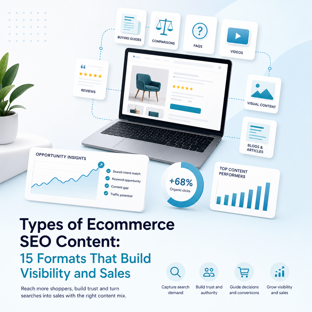 15 Types of Ecommerce SEO Content to Use
