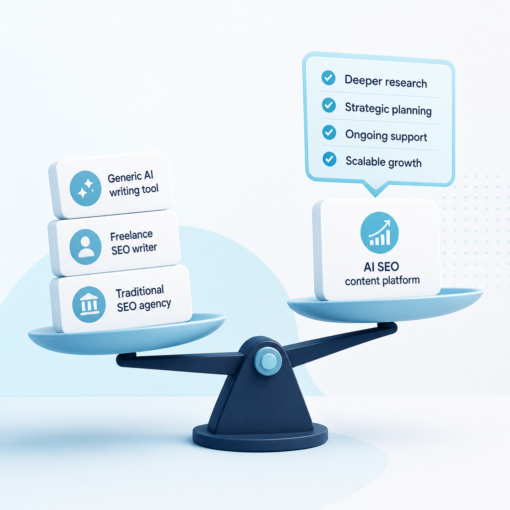 How to compare SEO content solutions