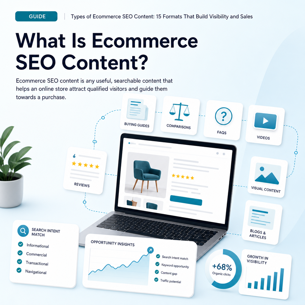 What Is Ecommerce SEO Content?