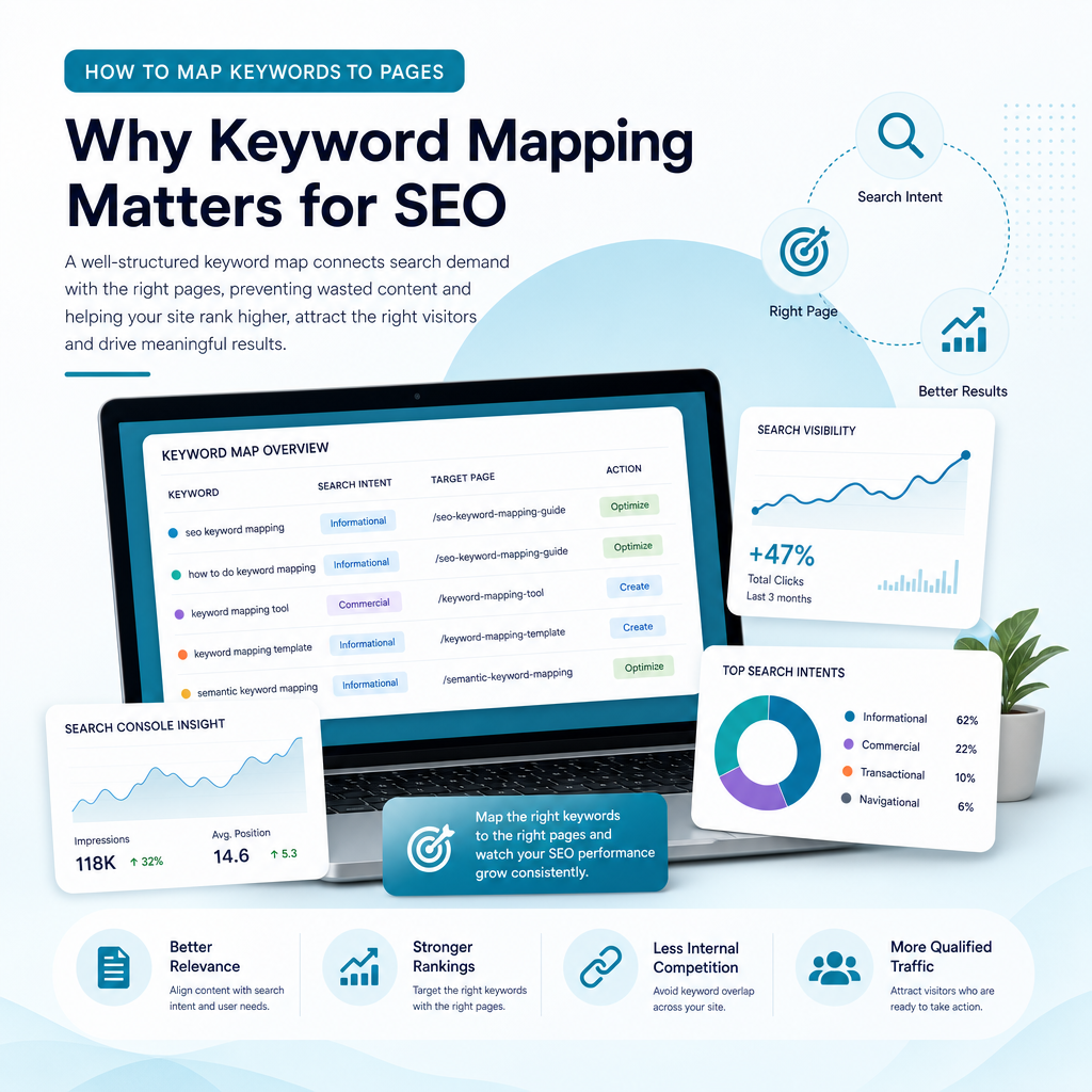 Why keyword mapping matters for SEO