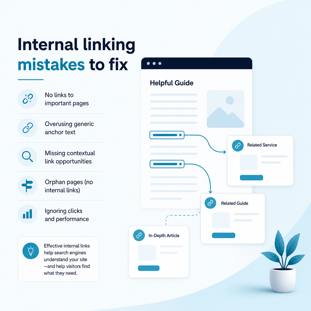 Internal linking mistakes to fix
