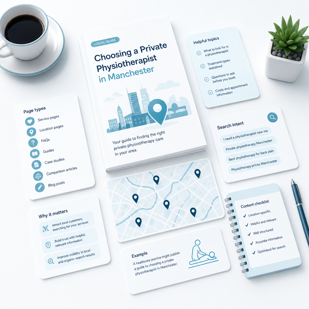 What is local SEO content?