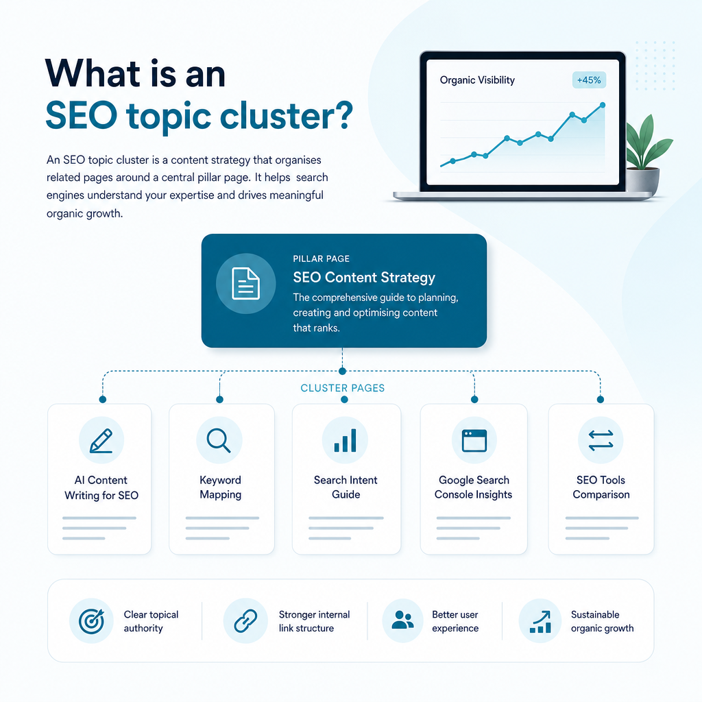 What is an SEO topic cluster?