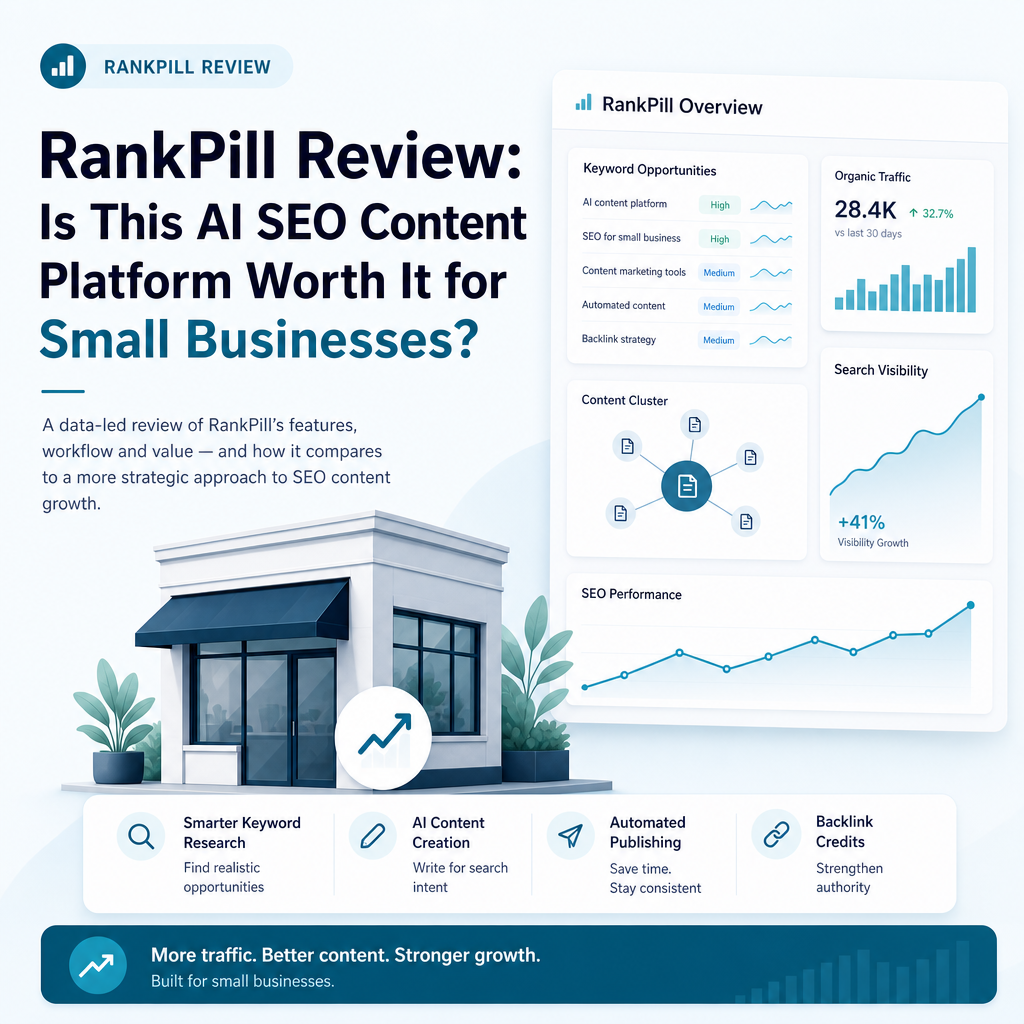 RankPill pricing and value