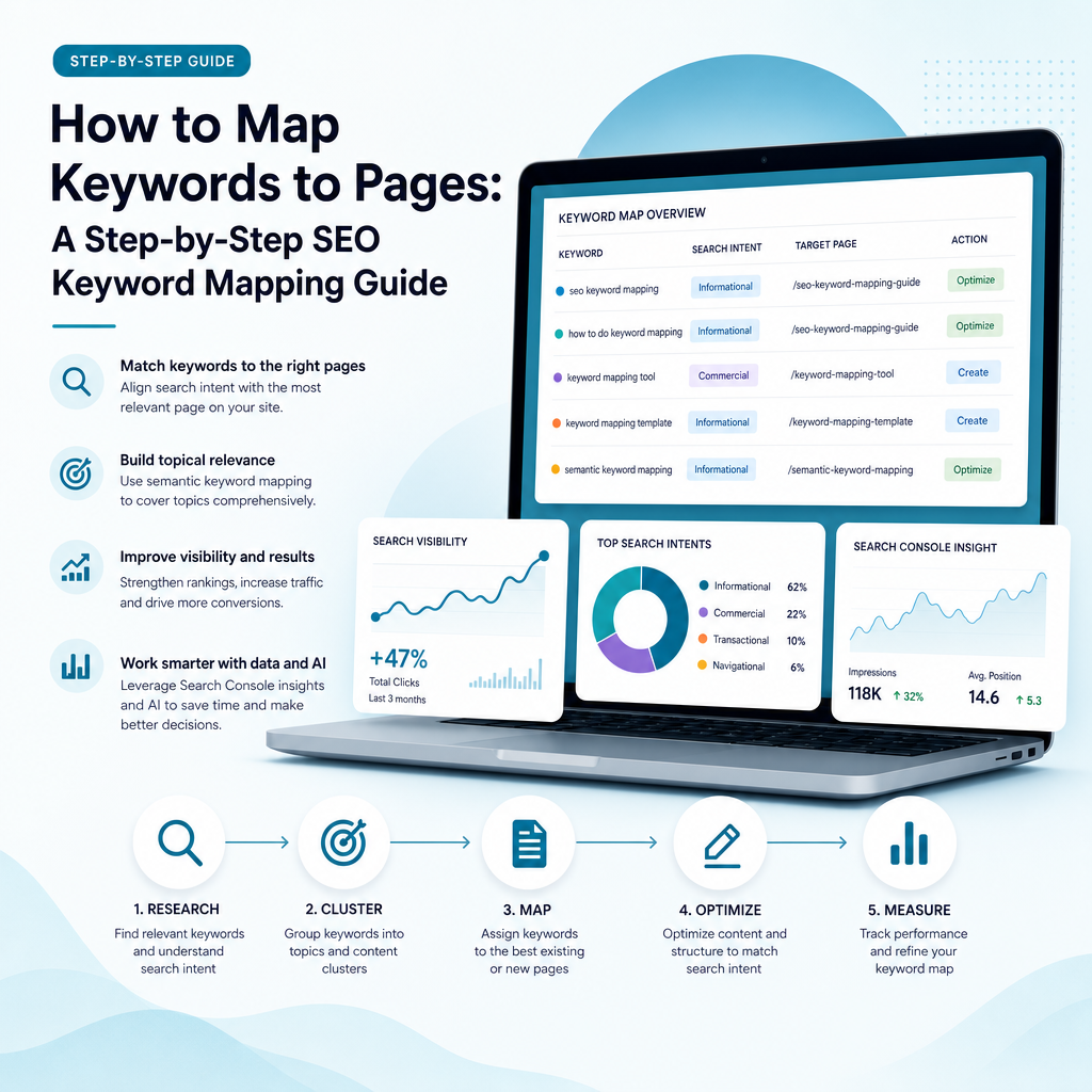 Turn your keyword map into a practical SEO plan